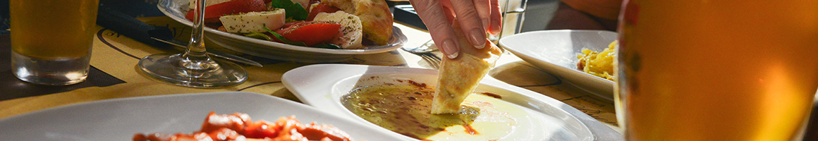 Eating Argentine Food Stand Japanese at Takumi Taco restaurant in New York, NY.